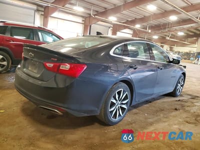 Trzecie zdjęcie samochodu z tyłu: 2022 CHEVROLET MALIBU RS VIN:1G1ZG5ST4NF214977 - miniatura