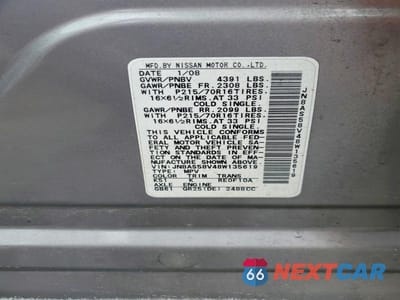 Zdjęcie 13 z 13 samochodu: 2008 NISSAN ROGUE S VIN:JN8AS58V48W135619 - miniatura