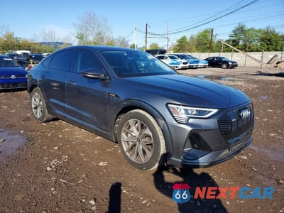 Czwarte zdjęcie samochodu z boku: 2021 AUDI E-TRON SPORTBACK PREMIUM VIN:WA11AAGE0MB012341 - miniatura