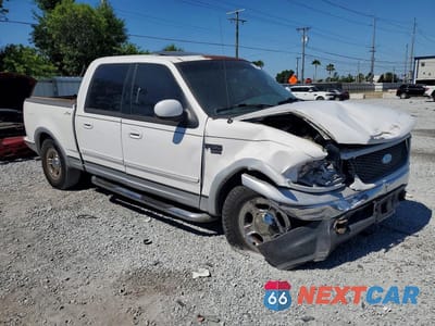 Czwarte zdjęcie samochodu z boku: 2001 FORD F150 SUPERCREW VIN:1FTRW07L31KE05362 - miniatura
