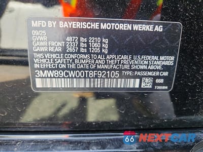 Zdjęcie 12 z 12 samochodu: 2026 BMW 330XI VIN:3MW89CW00T8F92105 - miniatura