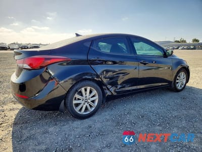 Trzecie zdjęcie samochodu z tyłu: 2014 HYUNDAI ELANTRA SE VIN:KMHDH4AE4EU203657 - miniatura