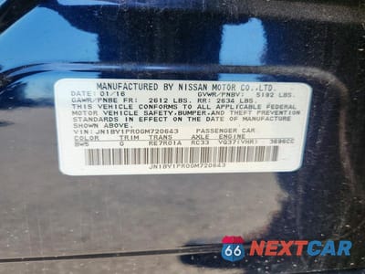Zdjęcie 13 z 13 samochodu: 2016 INFINITI Q70L 3.7 VIN:JN1BY1PR0GM720643 - miniatura