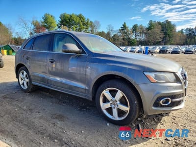 Czwarte zdjęcie samochodu z boku: 2012 AUDI Q5 PRESTIGE VIN:WA1WKBFP8CA021062 - miniatura