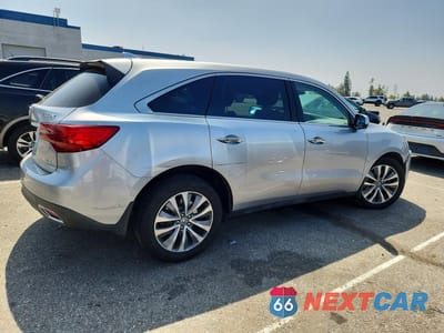 Trzecie zdjęcie samochodu z tyłu: 2015 ACURA MDX TECHNOLOGY VIN:5FRYD4H44FB007497 - miniatura