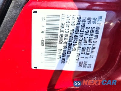 Zdjęcie 14 z 14 samochodu: 2003 HONDA ODYSSEY EXL VIN:5FNRL18793B001515 - miniatura