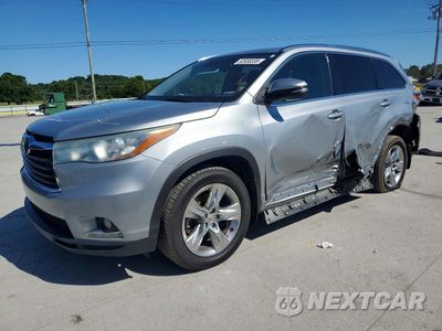 2015 TOYOTA HIGHLANDER LIMITED 5TDDKRFH1FS180897 - główne zdjęcie licytacji z USA - miniatura
