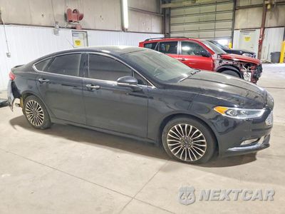 Czwarte zdjęcie samochodu z boku: 2017 FORD FUSION SE VIN:3FA6P0HD9HR292231 - miniatura