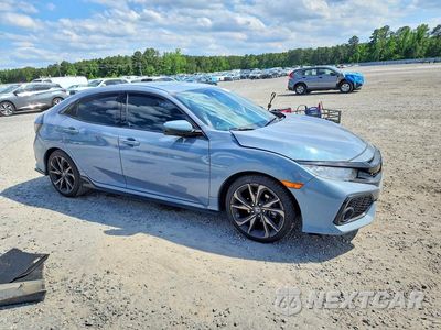 Czwarte zdjęcie samochodu z boku: 2019 HONDA CIVIC SPORT TOURING VIN:SHHFK7H92KU412634 - miniatura