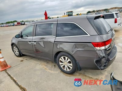 Drugie zdjęcie samochodu z przodu: 2016 HONDA ODYSSEY EXL VIN:5FNRL5H66GB027591 - miniatura
