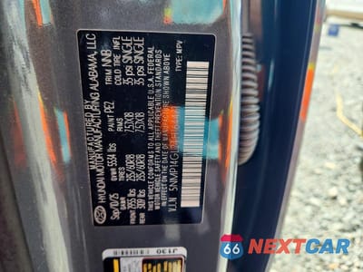 Zdjęcie 13 z 13 samochodu: 2026 HYUNDAI SANTA FE SE VIN:5NMP14GL2TH164471 - miniatura