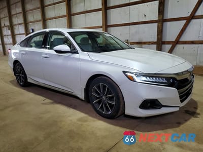 Czwarte zdjęcie samochodu z boku: 2021 HONDA ACCORD EXL VIN:1HGCV1F59MA023298 - miniatura