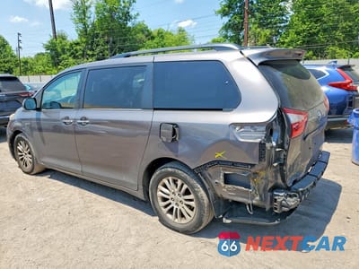 Drugie zdjęcie samochodu z przodu: 2017 TOYOTA SIENNA XLE 8-PASSENGER VIN:5TDYZ3DC1HS820238 - miniatura