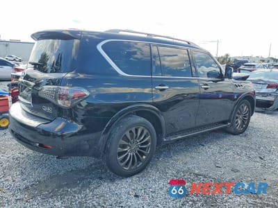Trzecie zdjęcie samochodu z tyłu: 2015 INFINITI QX80 BASE VIN:JN8AZ2NE3F9087671 - miniatura