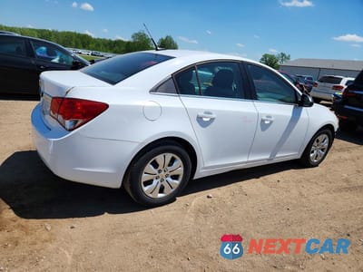 Trzecie zdjęcie samochodu z tyłu: 2012 CHEVROLET CRUZE LS VIN:1G1PC5SH4C7395617 - miniatura
