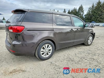 Trzecie zdjęcie samochodu z tyłu: 2018 KIA SEDONA LX VIN:KNDMB5C17J6392048 - miniatura