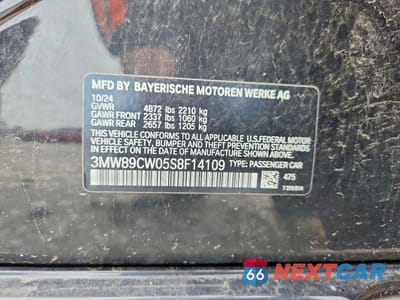 Zdjęcie 12 z 12 samochodu: 2025 BMW 330XI VIN:3MW89CW05S8F14109 - miniatura
