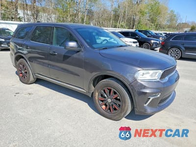 Czwarte zdjęcie samochodu z boku: 2021 DODGE DURANGO SXT VIN:1C4RDJAGXMC557208 - miniatura