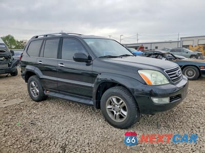 Czwarte zdjęcie samochodu z boku: 2008 LEXUS GX 470 BASE VIN:JTJBT20X480167818 - miniatura