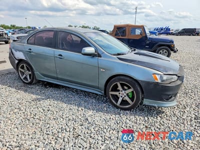 Czwarte zdjęcie samochodu z boku: 2008 MITSUBISHI LANCER GTS VIN:JA3AU86U68U023366 - miniatura