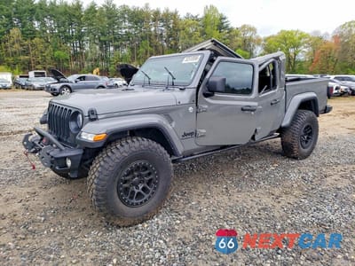 2021 JEEP GLADIATOR OVERLAND 1C6HJTFG2ML604585 - główne zdjęcie licytacji z USA - miniatura