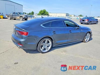 Trzecie zdjęcie samochodu z tyłu: 2018 AUDI A5 PREMIUM PLUS S-LINE VIN:WAUENCF52JA060477 - miniatura