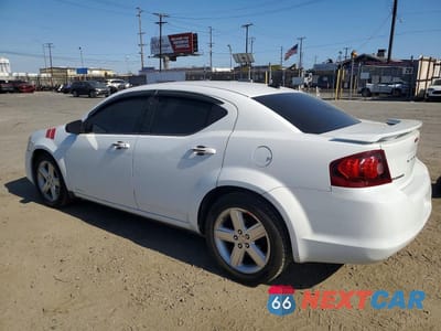 Drugie zdjęcie samochodu z przodu: 2013 DODGE AVENGER SE VIN:1C3CDZAB7DN518271 - miniatura