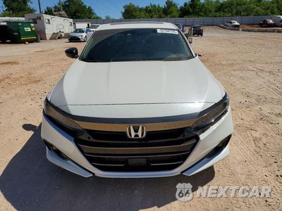 Piąte zdjęcie samochodu w środku: 2021 HONDA ACCORD SPORT VIN:1HGCV2F30MA014249 - miniatura