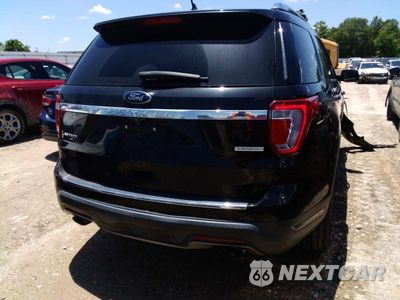 Trzecie zdjęcie samochodu z tyłu: 2018 FORD EXPLORER LIMITED VIN:1FM5K7FH5JGC92741 - miniatura