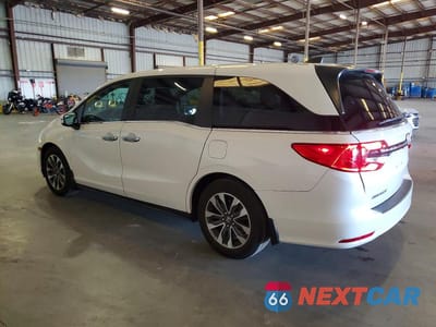 Drugie zdjęcie samochodu z przodu: 2023 HONDA ODYSSEY EXL VIN:5FNRL6H68PB040641 - miniatura