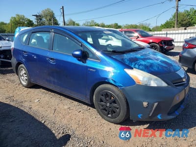 Czwarte zdjęcie samochodu z boku: 2012 TOYOTA PRIUS V TWO VIN:JTDZN3EUXC3053068 - miniatura