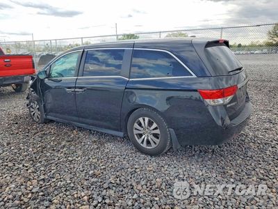 Trzecie zdjęcie samochodu z tyłu: 2015 HONDA ODYSSEY EXL VIN:5FNRL5H61FB079368 - miniatura