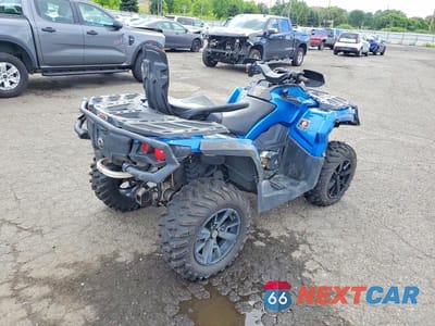 Czwarte zdjęcie samochodu z boku: 2023 CAN-AM OUTLANDER ATV VIN:3JBLPAU43PJ000372 - miniatura