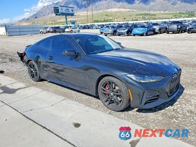 Czwarte zdjęcie samochodu z boku: 2023 BMW 430XI VIN:WBA73AP06PCL80744 - miniatura