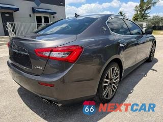 Trzecie zdjęcie samochodu z tyłu: 2015 MASERATI GHIBLI VIN:ZAM57XSA9F1134858 - miniatura