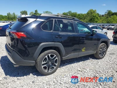 Trzecie zdjęcie samochodu z tyłu: 2021 TOYOTA RAV4 ADVENTURE VIN:2T3J1RFV6MW166677 - miniatura