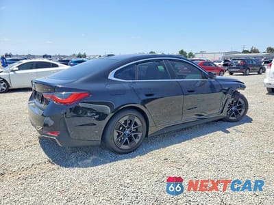 Trzecie zdjęcie samochodu z tyłu: 2024 BMW I4 EDRIVE 35 VIN:WBY43AW04RFT31081 - miniatura