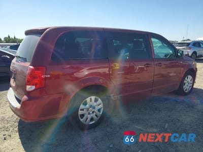 Trzecie zdjęcie samochodu z tyłu: 2015 DODGE GRAND CARAVAN SE VIN:2C4RDGBG8FR524297 - miniatura
