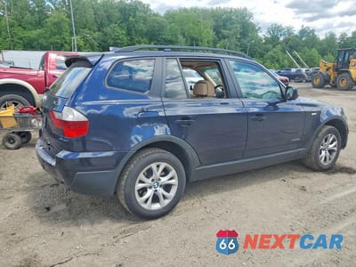 Trzecie zdjęcie samochodu z tyłu: 2010 BMW X3 XDRIVE30I VIN:WBXPC9C43AWJ39663 - miniatura