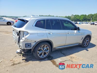 Trzecie zdjęcie samochodu z tyłu: 2021 BMW X3 XDRIVE30I VIN:5UXTY5C05M9H85150 - miniatura