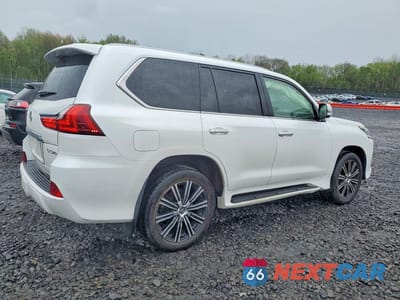 Trzecie zdjęcie samochodu z tyłu: 2018 LEXUS LX 570 VIN:JTJHY7AX2J4257846 - miniatura