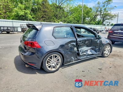 Trzecie zdjęcie samochodu z tyłu: 2015 VOLKSWAGEN GTI VIN:3VWYT7AU7FM045248 - miniatura