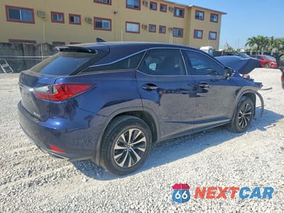 Trzecie zdjęcie samochodu z tyłu: 2022 LEXUS RX 350 BASE VIN:2T2AZMAA7NC230006 - miniatura