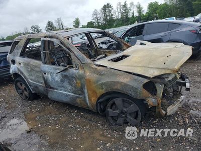 Czwarte zdjęcie samochodu z boku: 2010 MERCEDES-BENZ ML 350 4MATIC VIN:4JGBB8GB1AA587759 - miniatura