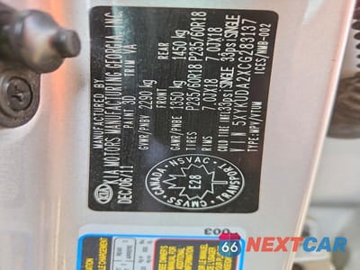 Zdjęcie 14 z 14 samochodu: 2012 KIA SORENTO EX VIN:5XYKUDA2XCG283137 - miniatura
