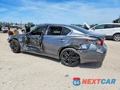 Drugie zdjęcie samochodu z przodu: 2015 INFINITI Q50 SPORT VIN:JN1BV7AP6FM340286 - miniatura
