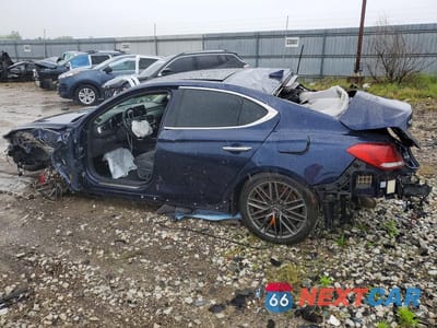 Drugie zdjęcie samochodu z przodu: 2019 GENESIS G70 ELITE VIN:KMTG74LE1KU027004 - miniatura