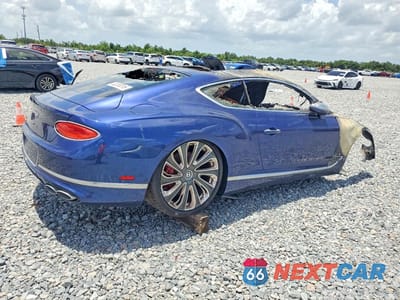 Trzecie zdjęcie samochodu z tyłu: 2023 BENTLEY CONTINENTAL GT VIN:SCBCG2ZG6PC008362 - miniatura