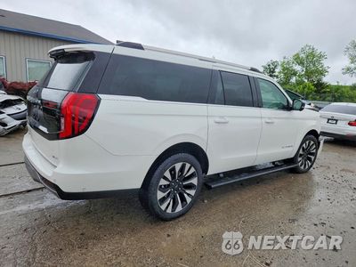 Trzecie zdjęcie samochodu z tyłu: 2025 FORD EXPEDITION MAX PLATINUM VIN:1FMJK1M81SEA15225 - miniatura