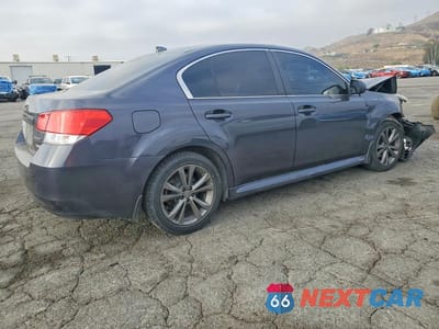 Trzecie zdjęcie samochodu z tyłu: 2013 SUBARU LEGACY 2.5I LIMITED VIN:4S3BMBK61D3004833 - miniatura